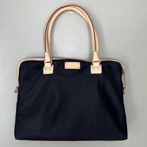 Kate Spade Laptop Bag - Black Nylon - Work Travel Bag